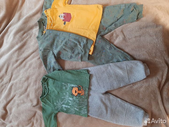 Одежда для мальчика пакетом 80-86 на 12-18 мес