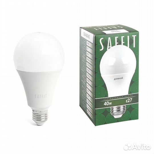 Лампа светодиодная 40W е27 SBA8040 Saffit A80