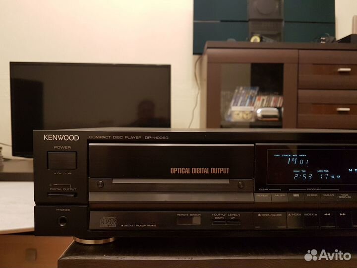 Проигрывалель CD дисков Kenwood DP -1100SG