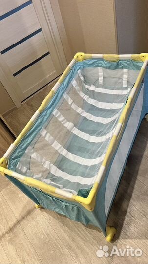 Манеж кровать happy baby martin