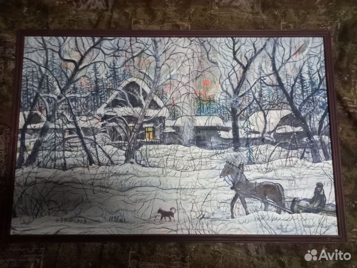 Картина маслом на холсте