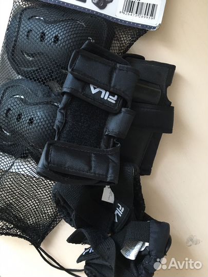 Набор защиты из 3-х предметов детский Fila р. xxs