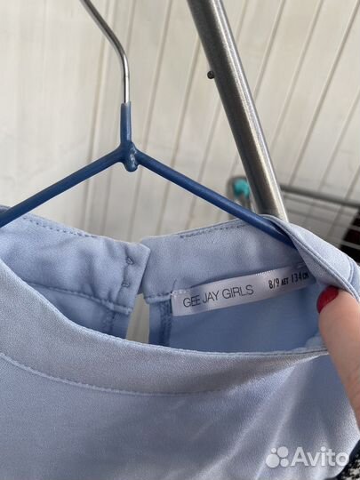 Сарафан школьный и блузка 134 р