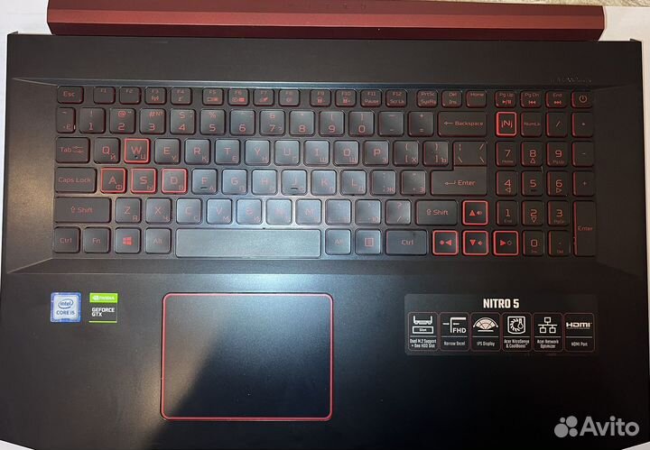 Клавиатура для ноутбука Acer nitro AN517-51
