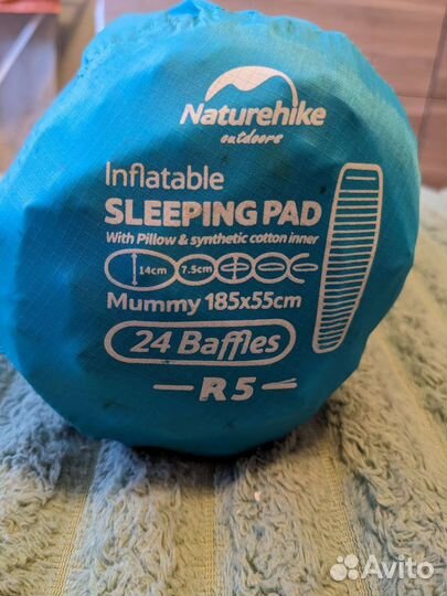Коврик утеплённый naturehike