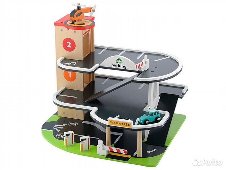 Деревянный гараж ELC