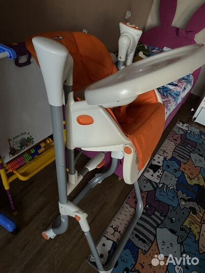 Детский стульчик качели для кормления