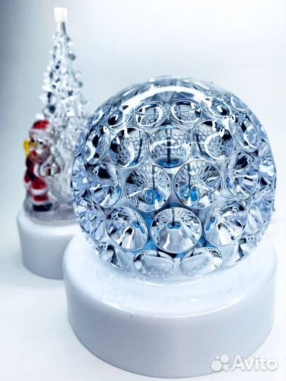 Световая диско-лампа вращающаяся