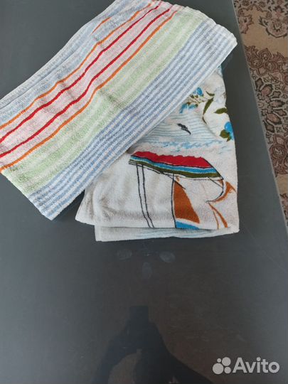 Махровые полотенца бу