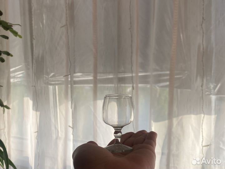 Хпустальные рюмки,6 штук