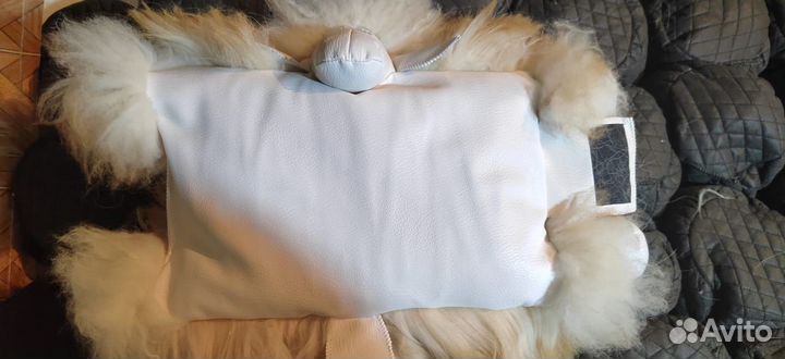 Барашек подушка из натуральной овчины
