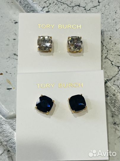 Пусеты Tory Burch