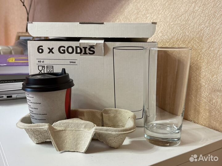 Набор стаканов 6 шт