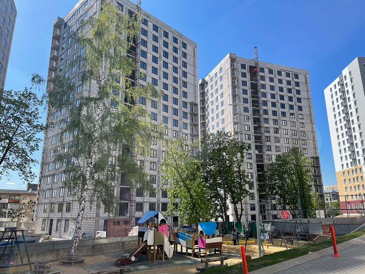 2-к. квартира, 51,5 м², 5/17 эт.