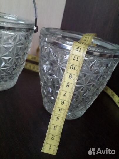 Ваза для конфет, фруктов, угощений с ручкой