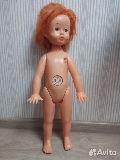 Кукла советская Нина/ Пеляне рыжая