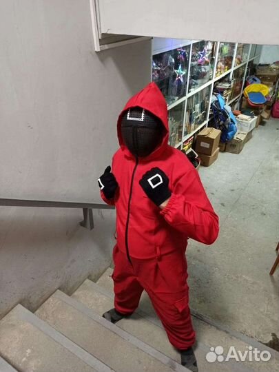 Новогодний костюм Кальмара 50 размер