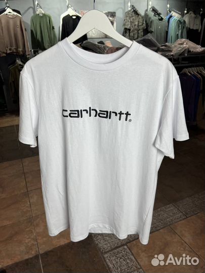 Футболка Carhartt (Белая и черная)