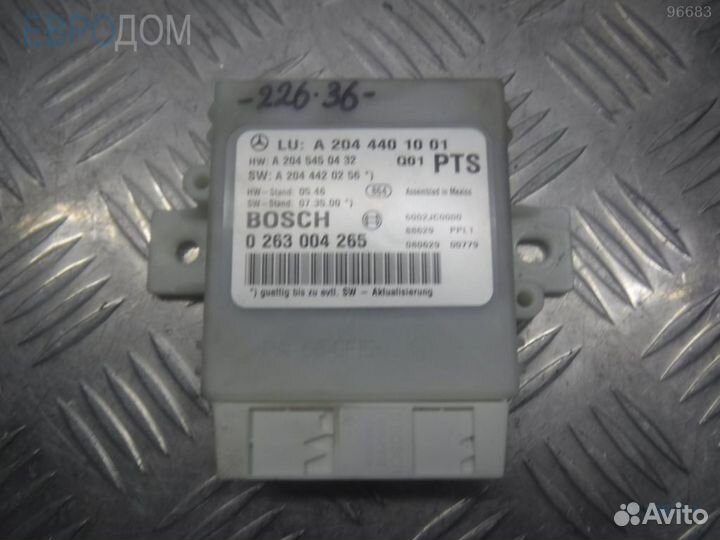 Блок управления (эбу) системы pdc mercedes W204 s1