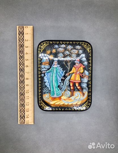 Шкатулка палех