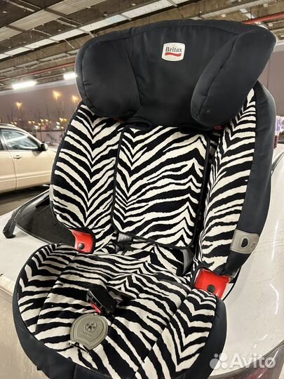 Автокресло britax romer 15-36 кг zebra
