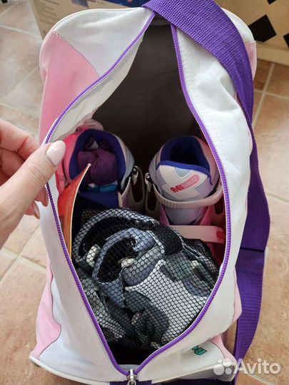 Роликовые коньки детские раздвижные