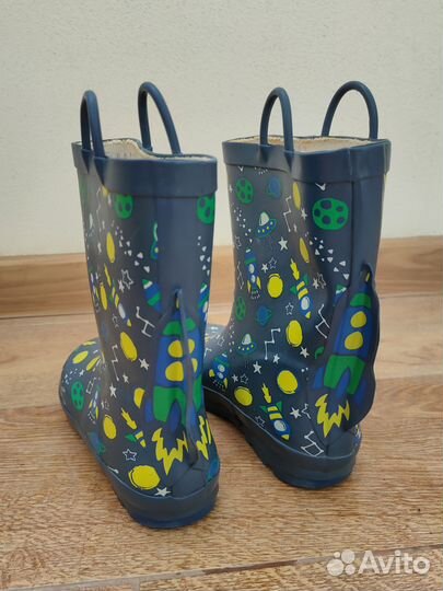 Детские резиновые сапоги 34