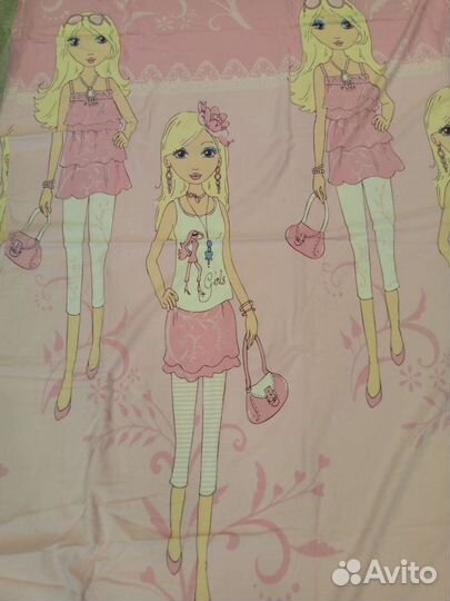 Постельное бельё 1,5 для девочки