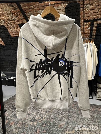 Stussy zip hoodie оригинал