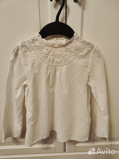 Блузка рубашка для девочки