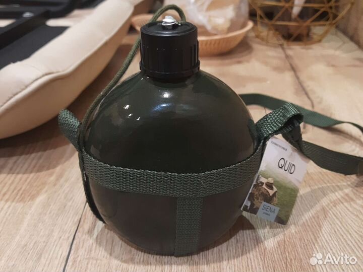 Фляжка армейская походная 900 мл