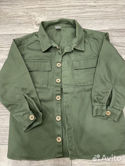 Рубашка джинсовая 98-104