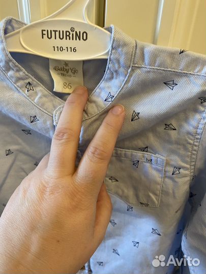 Рубашки на мальчика 86