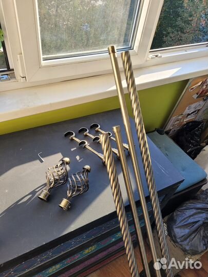 Гардина для штор металлическая