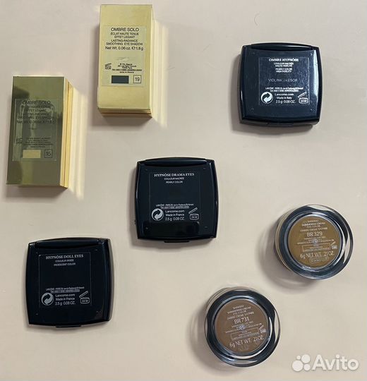 Тени для век YSL Lancome Shiseido