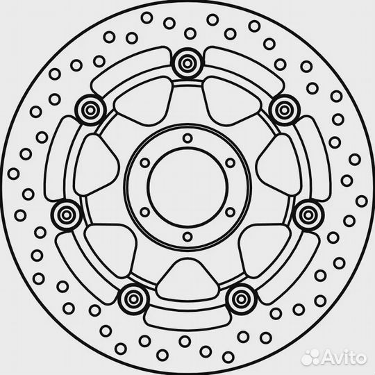 Диск тормозной передний 601-520F