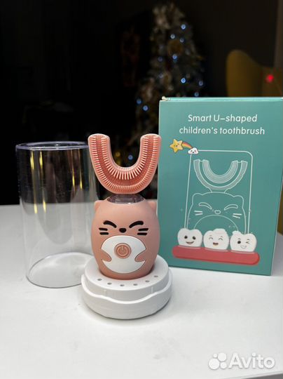Электрическая зубная щетка детская