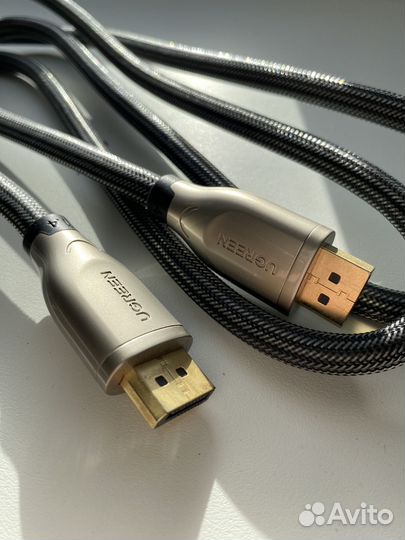 Кабель ugreen DisplayPort - DisplayPort, 2 метра