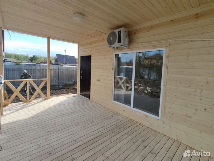 Дом из сруба под ключ