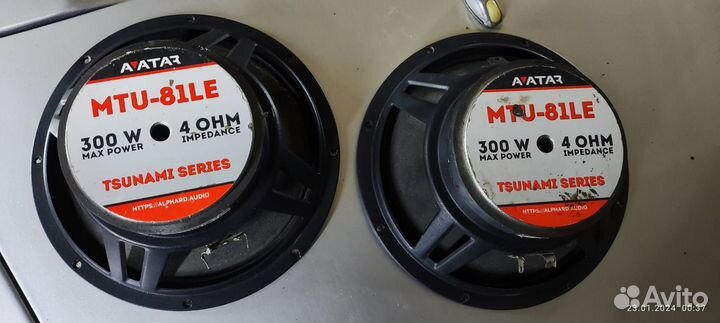Динамики avatar MTU-81LE
