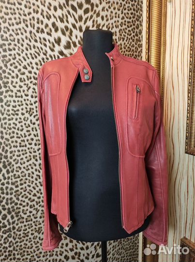 Куртка кожаная женская Armani Exchange