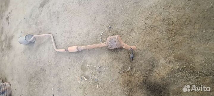 Выхлопная система renault sandero stepway renault