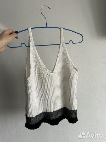 Майка вязанная