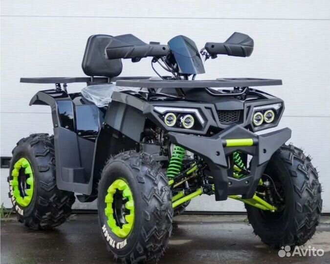 Квадроцикл Motoland Wild Track 200 LUX черный