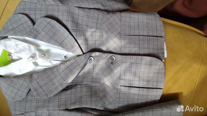 Школьный пиджак для девочки 28 р. 7-8 лет