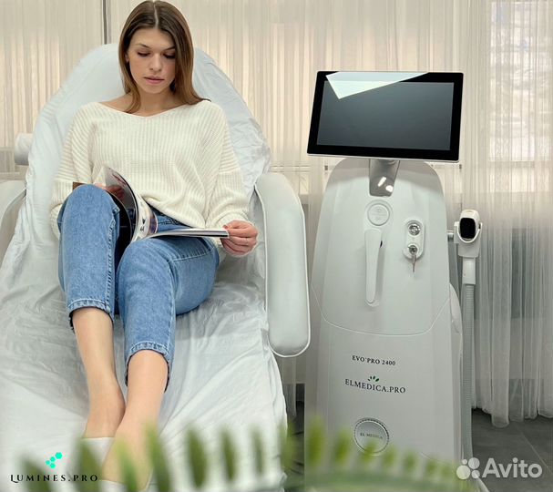 Диодный лазер для эпиляции люминес Макс Про 2000 Вт