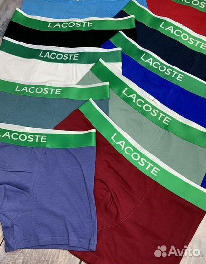 Трусы мужские 5+1 lacoste