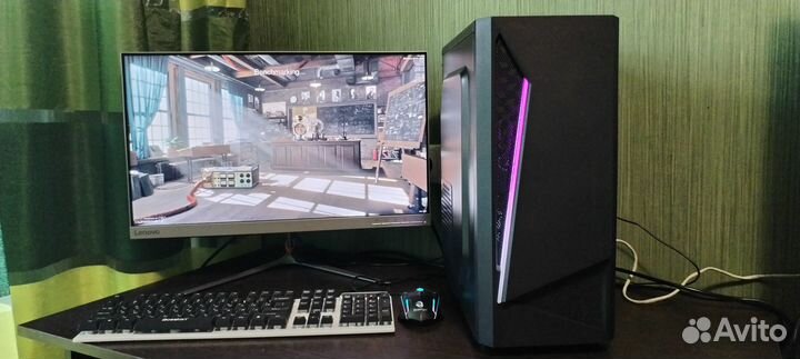 Новый пк Intel 2650v4,16Гб DDR4,SSD512, RX580 8Гб
