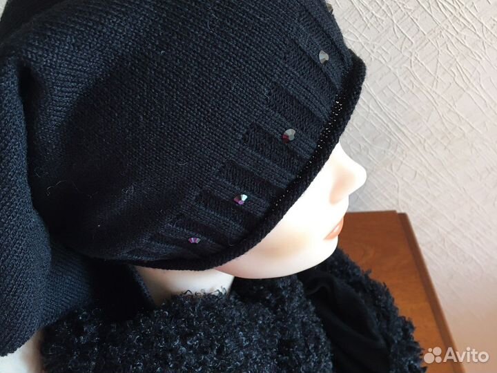 Шапка(бандана- платок), шарф