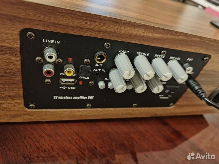 Tuxon Artifact караоке колонка с 2 микрофонами